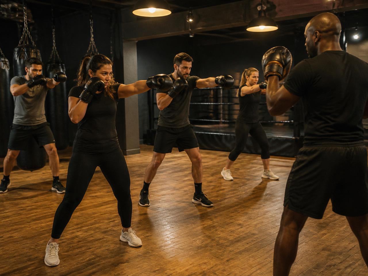 Cours collectif Team Training AS Boxing à Toulouse