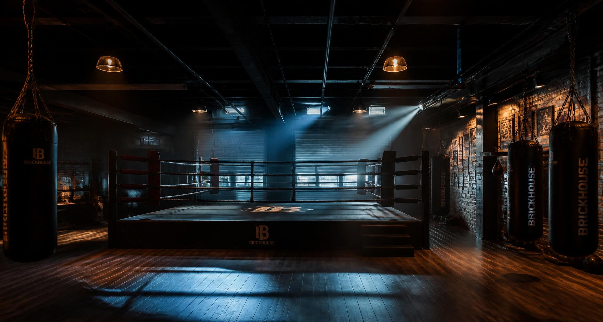 Salle de boxe
